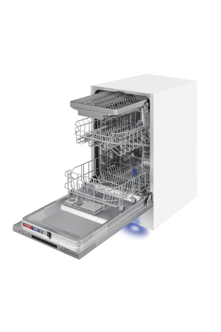 Встраиваемая посудомоечная машина Maunfeld MLP45130 Light Beam (серебристый) 