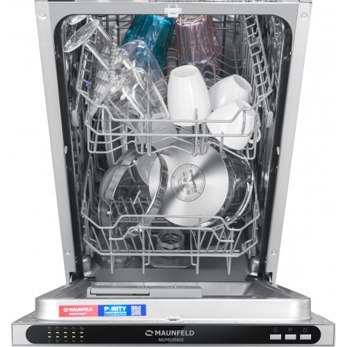 Встраиваемая посудомоечная машина MAUNFELD MLP4529A01 Light Beam (нержавеющая сталь) 4