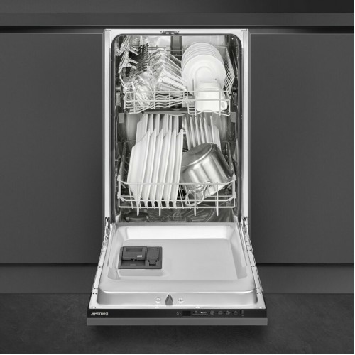 Встраиваемая посудомоечная машина Smeg ST4512IN (черный..) 1