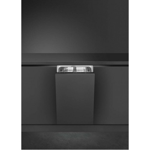Встраиваемая посудомоечная машина Smeg ST4522IN (серебристый) 3