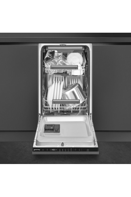 Встраиваемая посудомоечная машина Smeg ST4523DIN (чёрный) 4