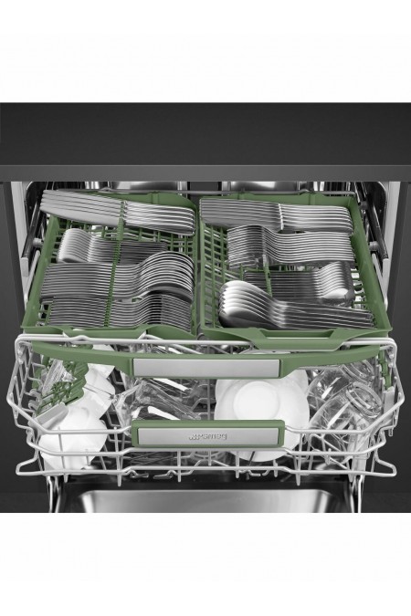 Встраиваемая посудомоечная машина Smeg STL7322BQL (черный) 5