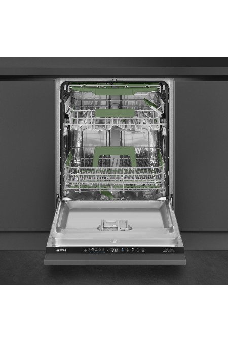 Встраиваемая посудомоечная машина Smeg STL7332CL (черный) 1