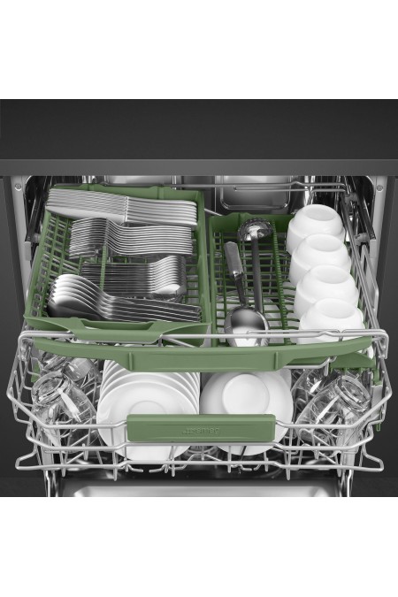 Встраиваемая посудомоечная машина Smeg STL7332CL (черный) 3