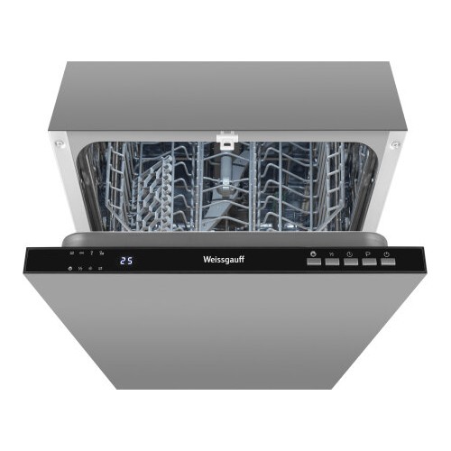 Встраиваемая посудомоечная машина Weissgauff BDW 4134 D (серый/черный) 8