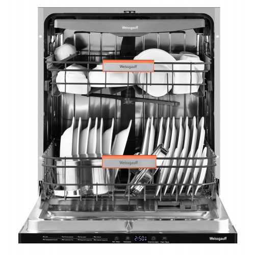 Встраиваемая посудомоечная машина Weissgauff BDW 6038 Infolight (серебристый) 5