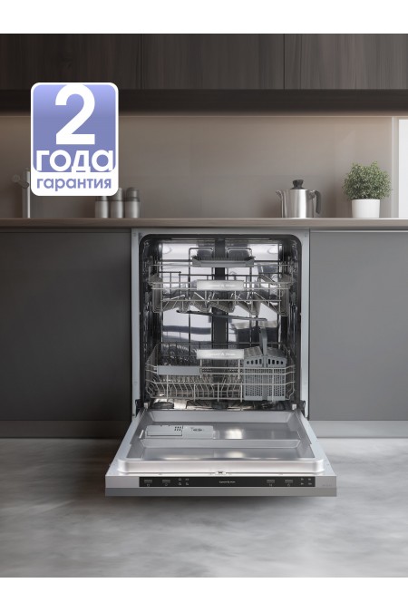 Встраиваемая посудомоечная машина Zigmund Shtain DW 314.6 (серебристый) 8