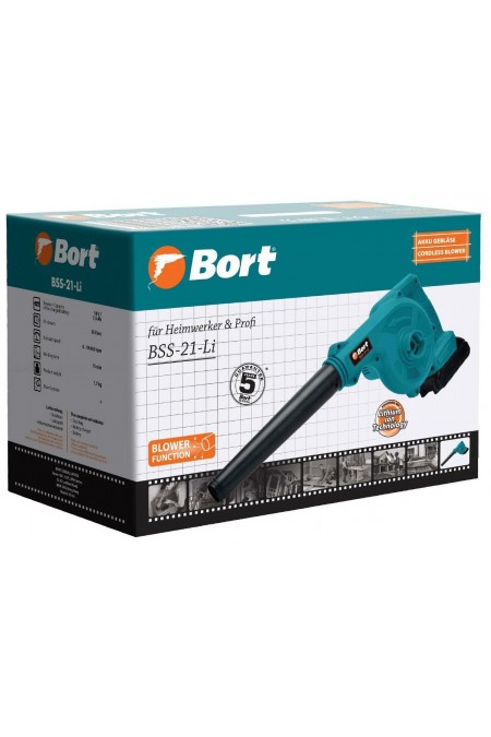 Воздуходувка BORT BSS-21-LI 5