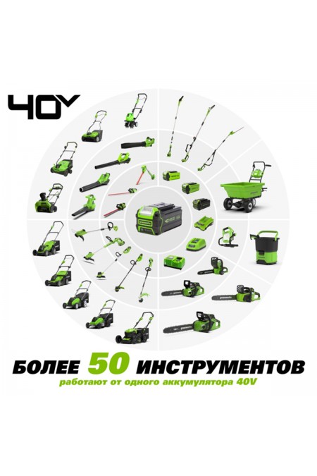 Воздуходувка GreenWorks G40ABK4 (2400807UB) 3