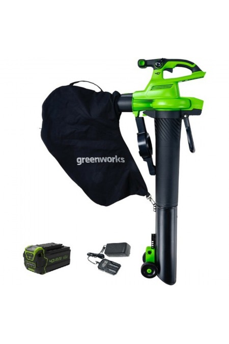 Воздуходувка GreenWorks GD40BVIIk4 (2406907UB) 