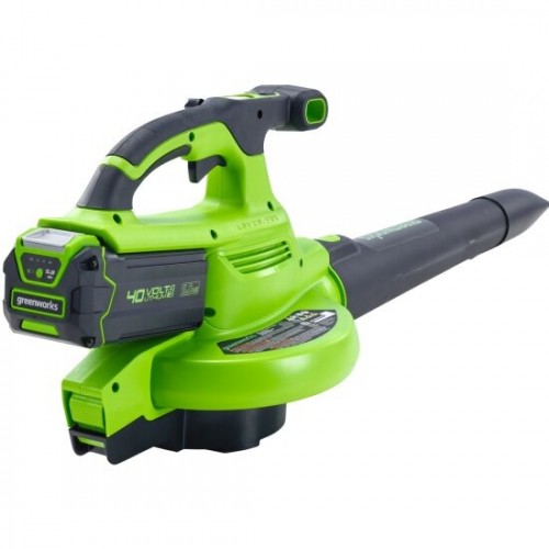 Воздуходувка-пылесос GreenWorks GD40BVIIK5 (2406907UG) 7