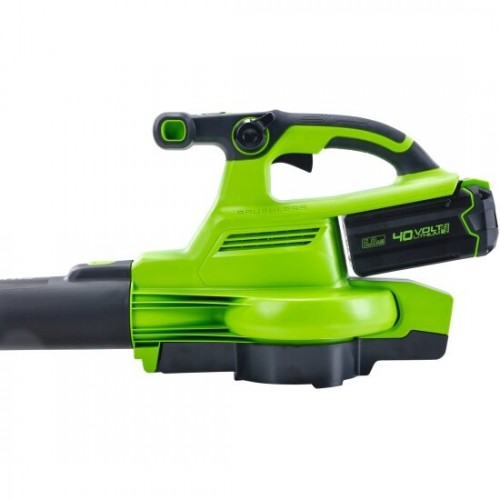 Воздуходувка-пылесос GreenWorks GD40BVIIK5 (2406907UG) 8