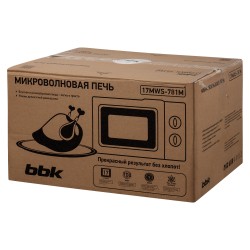 Микроволновая печь BBK 17MWS-781M/W (белый)
