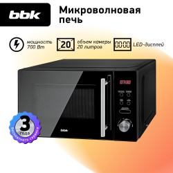 Микроволновая печь BBK 20MWG-732T/B-M (черный)