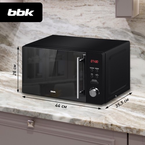 Микроволновая печь BBK 20MWG-732T/B-M (черный) 6