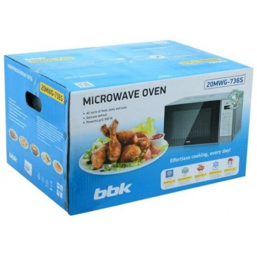 Микроволновая печь BBK 20MWG-736S/BS (серебристый) 5