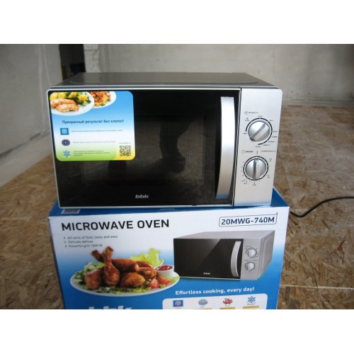 Микроволновая печь BBK 20MWG-740M/S (серебристый) 9