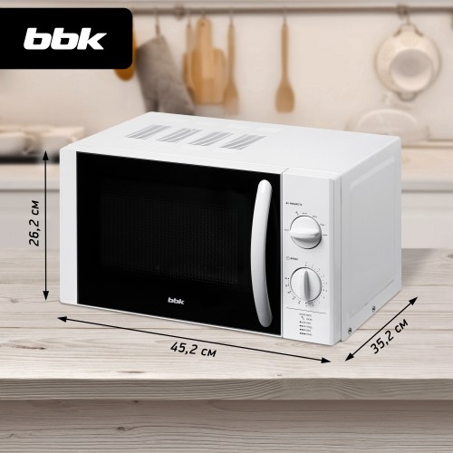 Микроволновая печь BBK 20MWS-713M/W (белый) 4