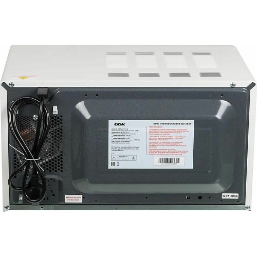 Микроволновая печь BBK 20MWS-719T/W (белый) 8
