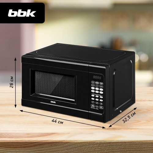 Микроволновая печь BBK 20MWS-727S/B (черный) 5