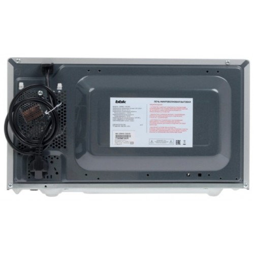 Микроволновая печь BBK 20MWS-729S/BS (серебристый) 5