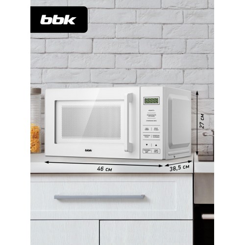 Микроволновая печь BBK 20MWS-751S/W (белый) 6