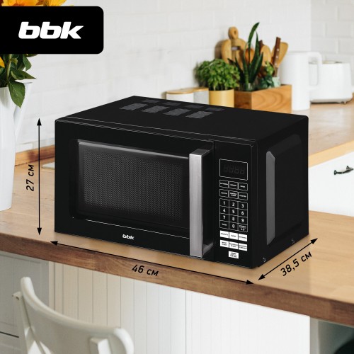Микроволновая печь BBK 20MWS-779S/B (черный) 4