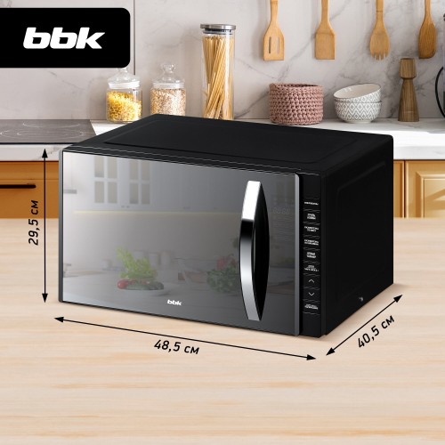 Микроволновая печь BBK 23MWG-850T/B-M (черный) 3