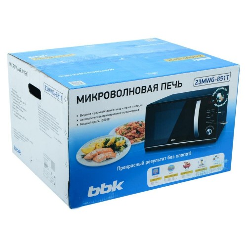 Микроволновая печь BBK 23MWG-851T/B (черный) 9