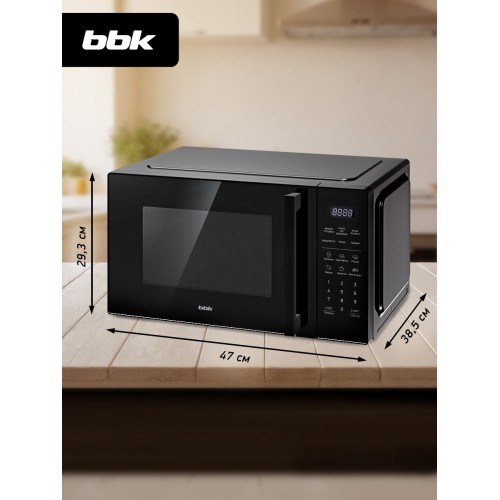 Микроволновая печь BBK 23MWS-852S/B (черный) 5