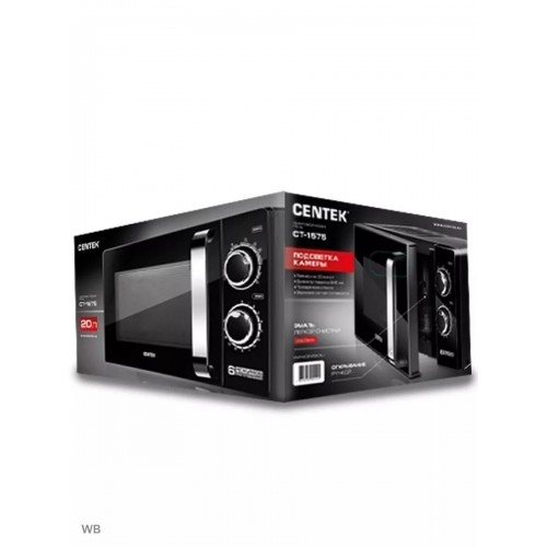 Микроволновая печь CENTEK CT-1575 (черный) 6