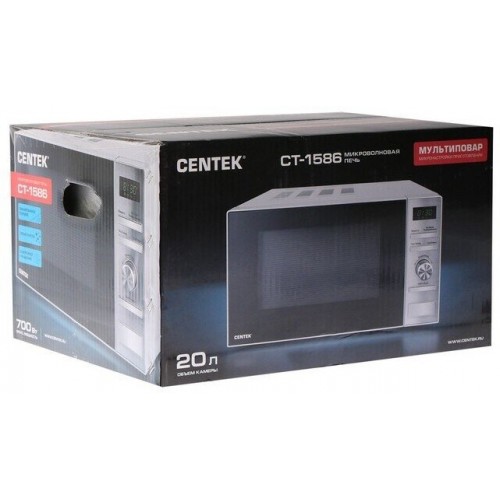 Микроволновая печь CENTEK CT-1586 (серебристый) 7