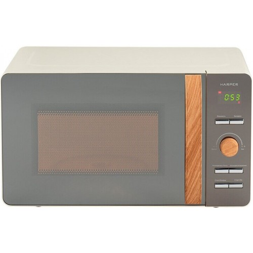 Микроволновая печь HARPER HMW-20ST03 CREAMY (бежевый) 4