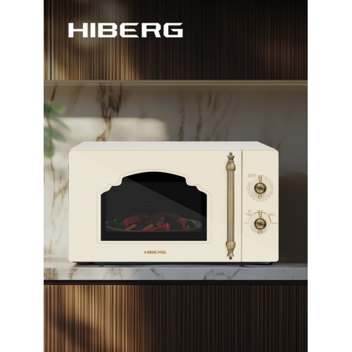 Микроволновая печь HIBERG i-VM 4288 YR (бежевый) 1