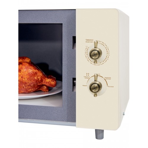 Микроволновая печь Hiberg i-VM 4582 YR (бежевый) 2