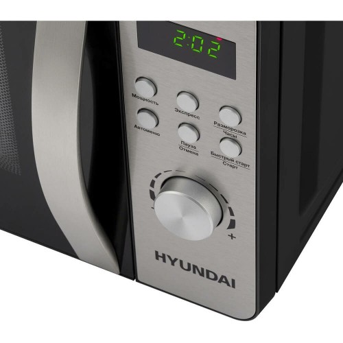 Микроволновая печь Hyundai HYM-D2074 (черный/серебристый) 3