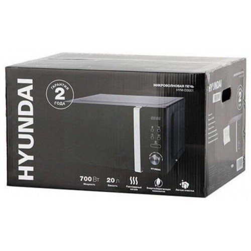 Микроволновая печь Hyundai HYM-D3001 (черный) 7