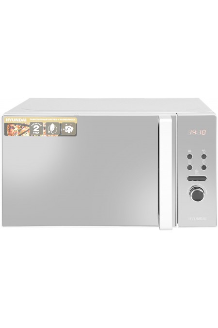 Микроволновая печь Hyundai HYM-D3002 (серебристый) 2