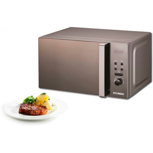 Микроволновая печь Hyundai HYM-D3002 (серебристый) 5