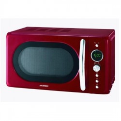 Микроволновая печь Hyundai HYM-D3037 (красный/серебристый)