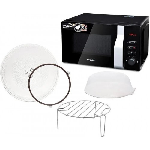 Микроволновая печь Hyundai HYM-M2065 (серебристый/черный) 9