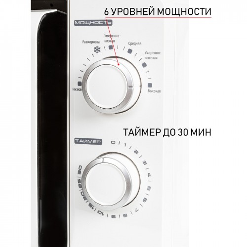 Микроволновая печь JVC JK-MW120M (белый) 5