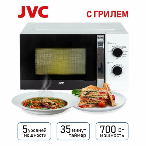 Микроволновая печь JVC JK-MW210MG (белый) 7