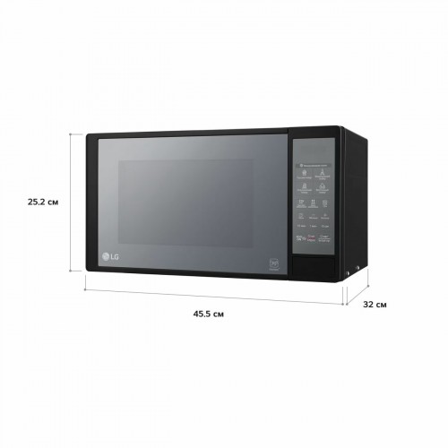 Микроволновая печь LG MS2042DARB (черный) 6