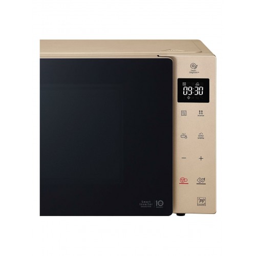 Микроволновая печь LG MS2535GISH (бежевый/черный) 7