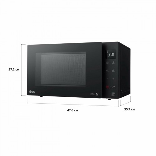 Микроволновая печь LG MW-23W35GIB (черный) 3