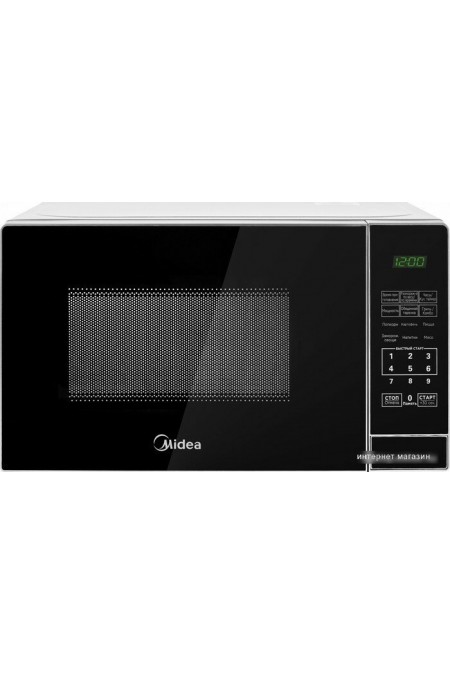 Микроволновая печь Midea EG720CR1-S (серебристый/черный) 1