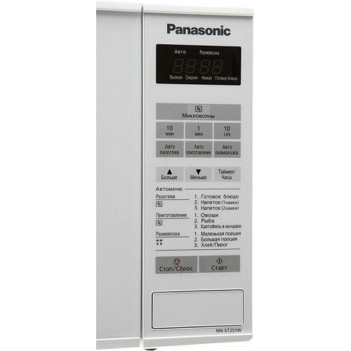 Микроволновая печь Panasonic NN-ST251W (белый) 8