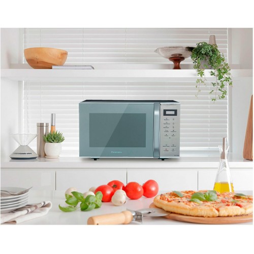 Микроволновая печь Panasonic NN-ST32MMZPE (серебристый) 8