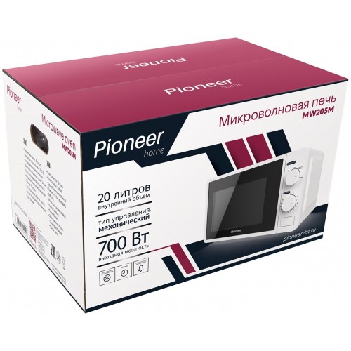 Микроволновая печь Pioneer MW205M (белый) 2